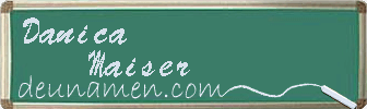 Danica Maiser Visitenkarte